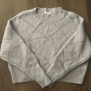 Light Lavendar Sweater Size M